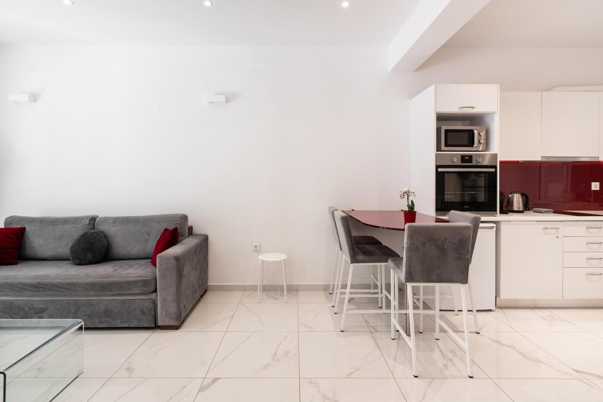 Sophisticated Modern Apt In Athens Center Экстерьер фото