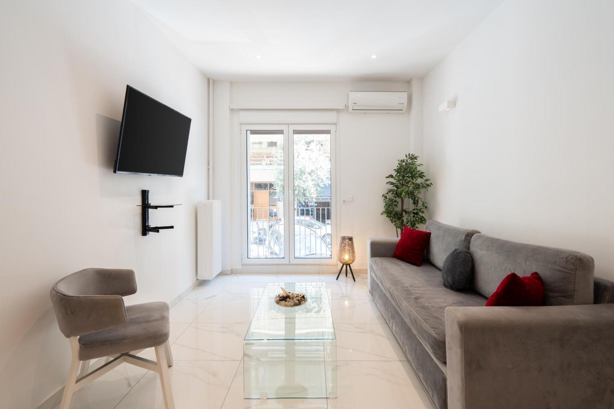 Sophisticated Modern Apt In Athens Center Экстерьер фото