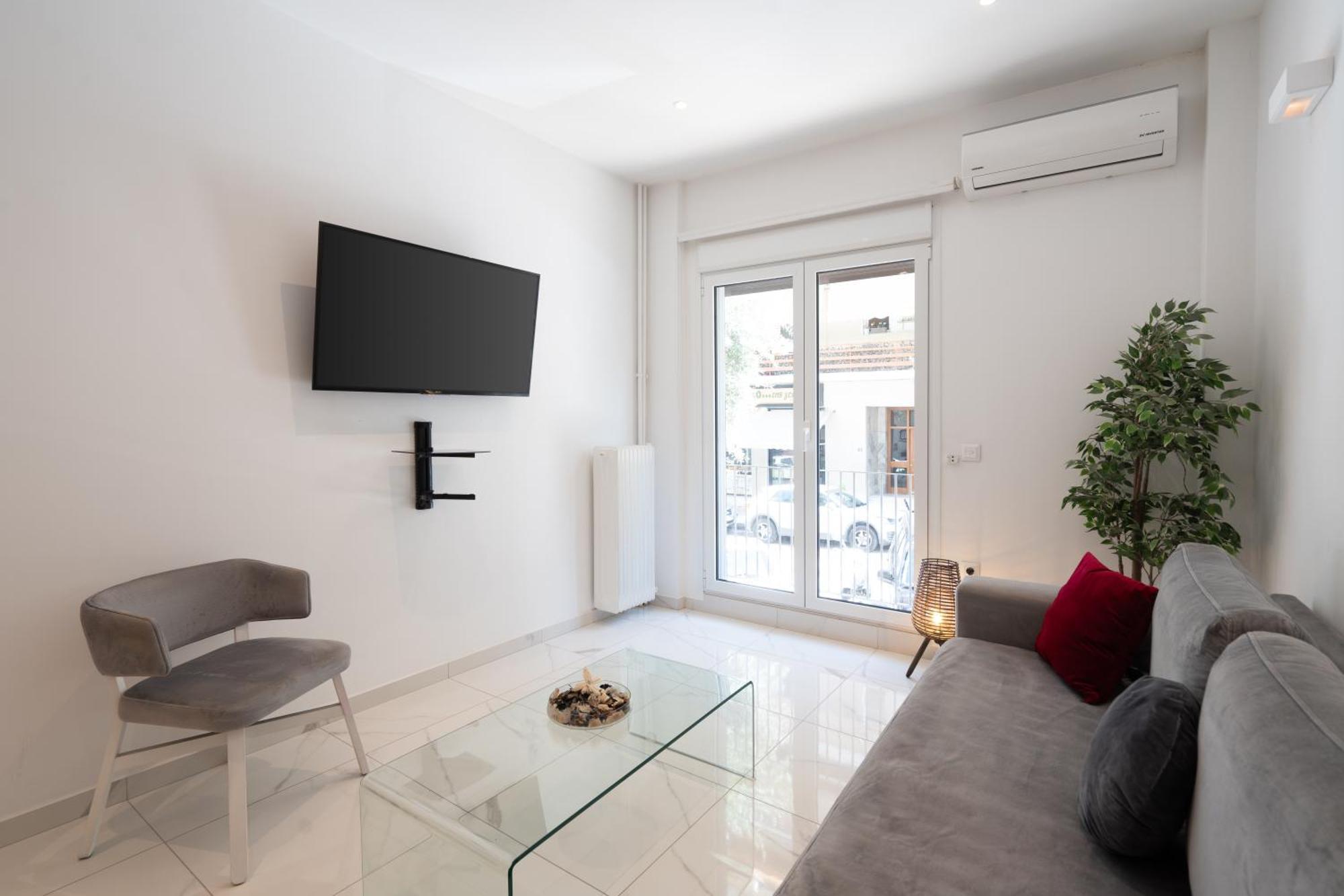 Sophisticated Modern Apt In Athens Center Экстерьер фото