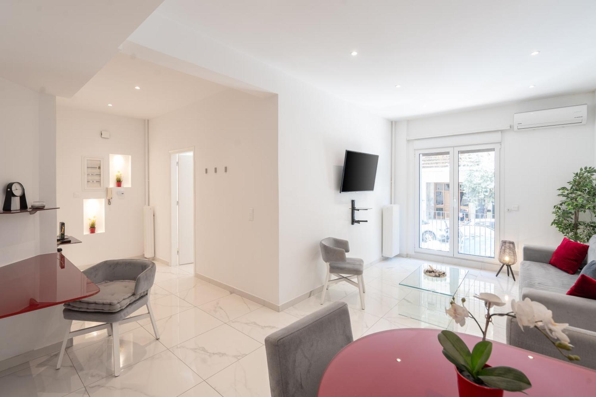 Sophisticated Modern Apt In Athens Center Экстерьер фото